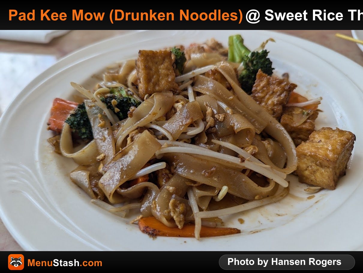 Pad Kee Mow (Drunken Noodles)