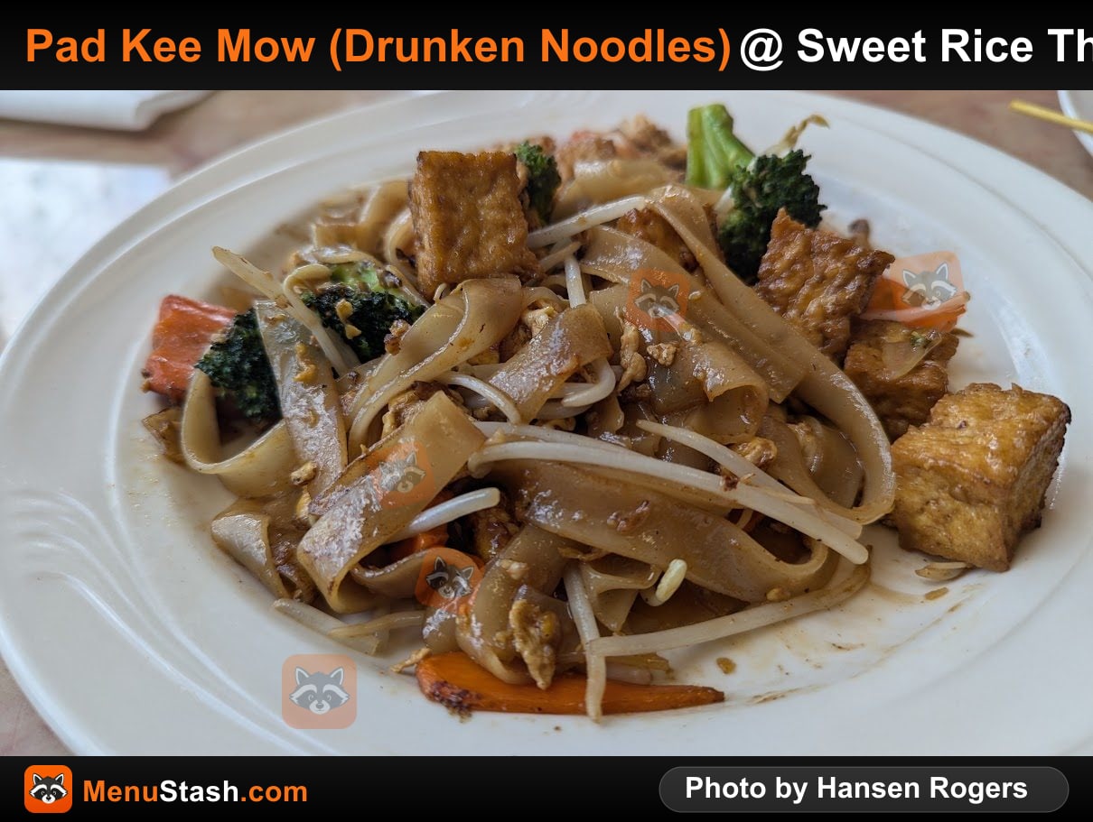 Pad Kee Mow (Drunken Noodles)