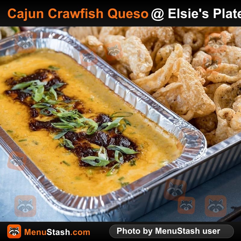 Cajun Crawfish Queso