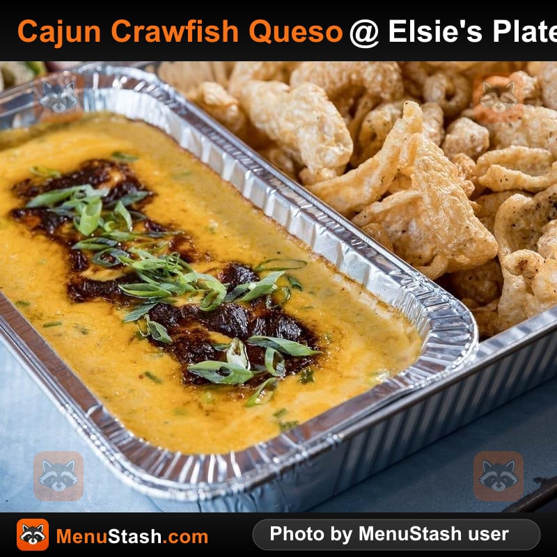 Cajun Crawfish Queso