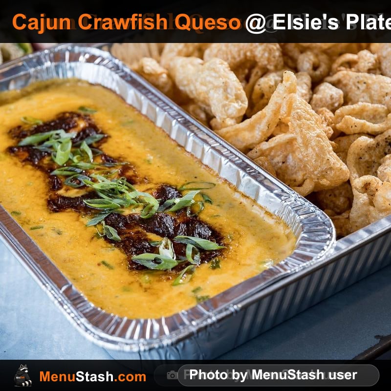Cajun Crawfish Queso