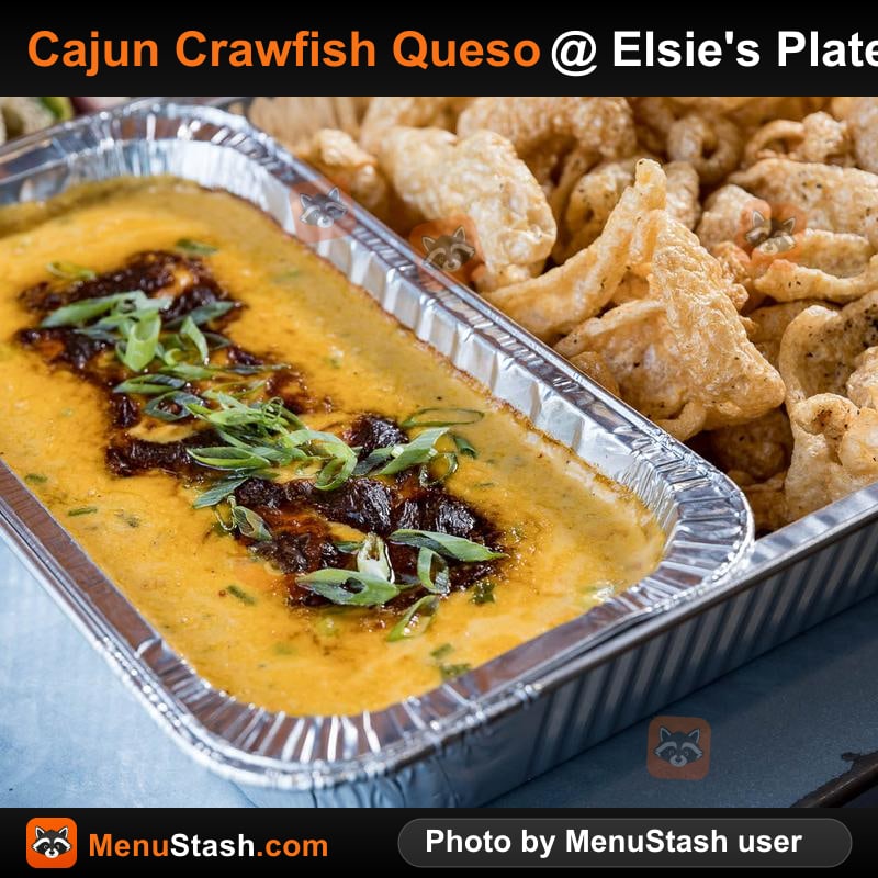Cajun Crawfish Queso