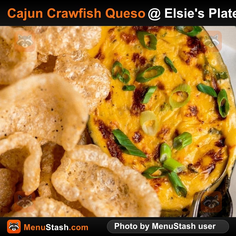 Cajun Crawfish Queso