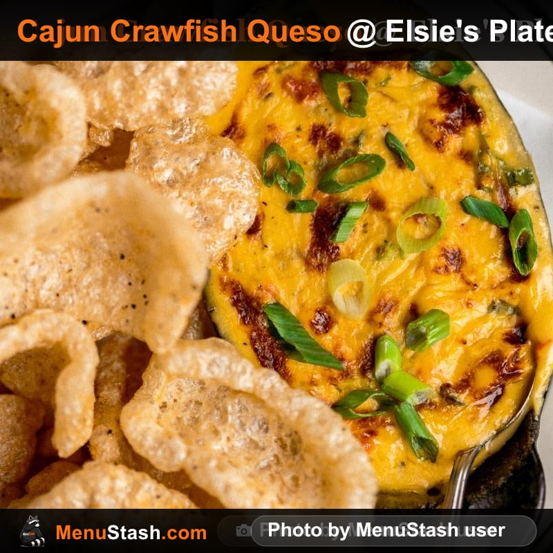 Cajun Crawfish Queso