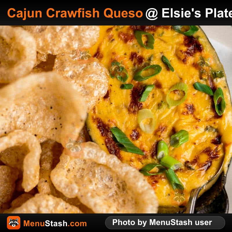 Cajun Crawfish Queso