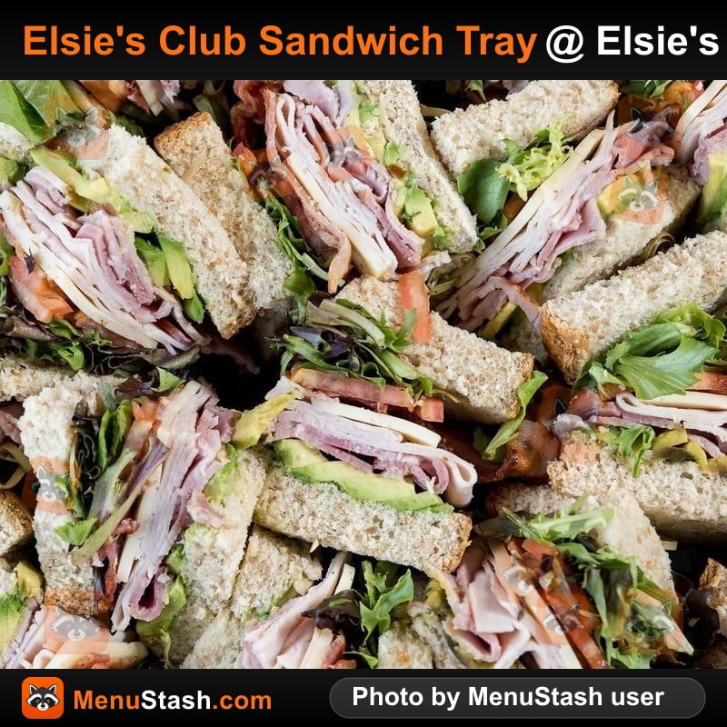 Elsie's Club Sandwich Tray
