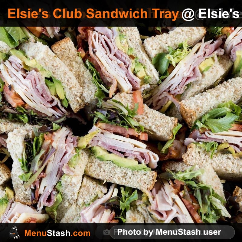 Elsie's Club Sandwich Tray