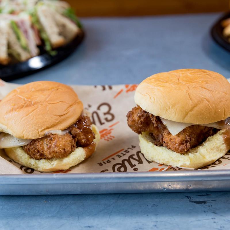 Fried Chicken Sliders