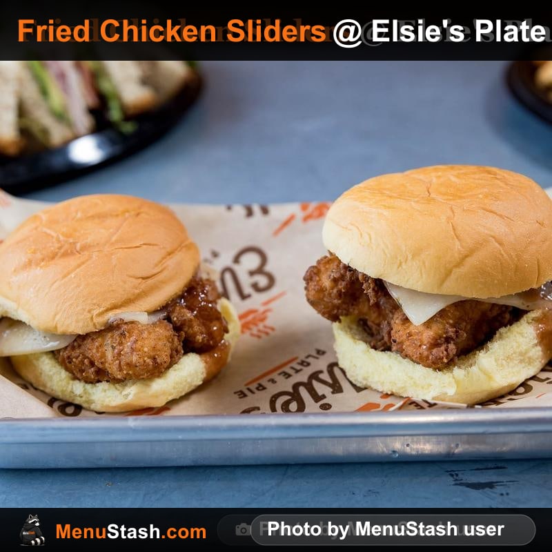 Fried Chicken Sliders