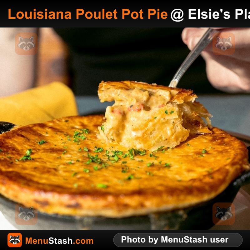 Louisiana Poulet Pot Pie