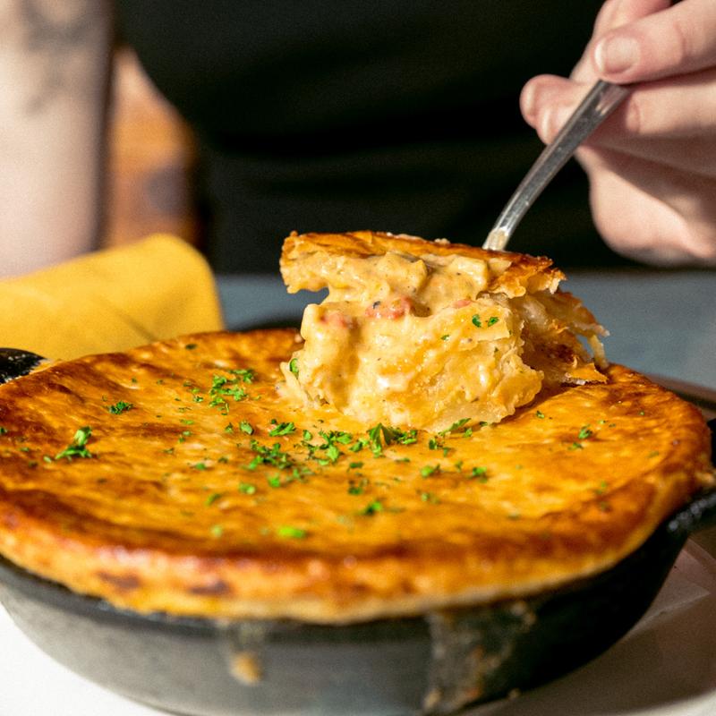 Louisiana Poulet Pot Pie