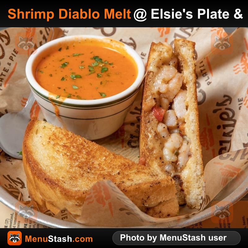 Shrimp Diablo Melt