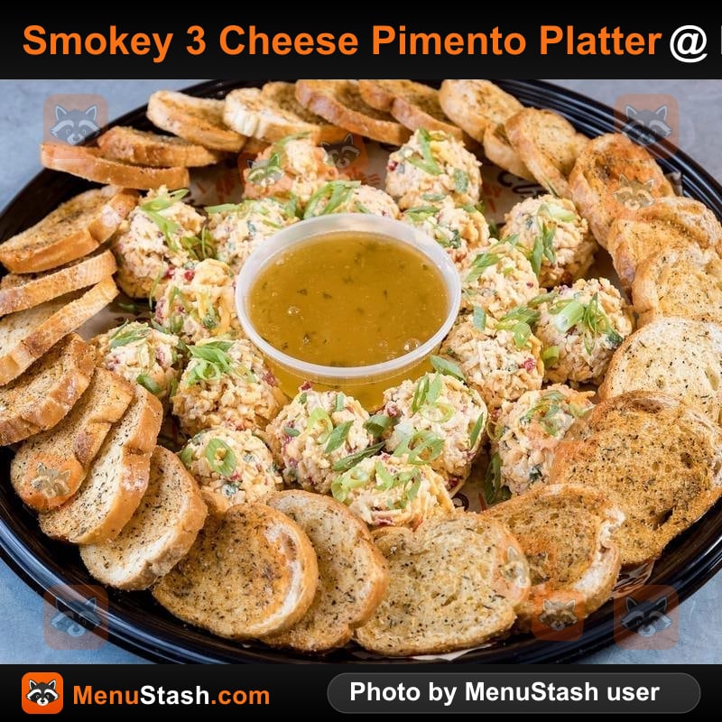 Smokey 3 Cheese Pimento Platter