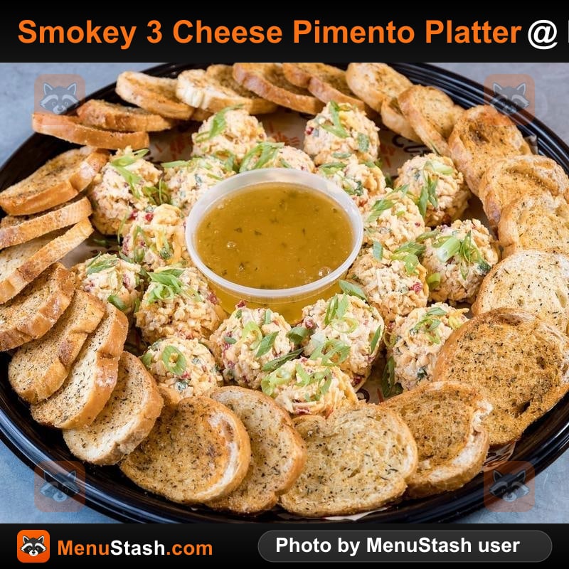 Smokey 3 Cheese Pimento Platter