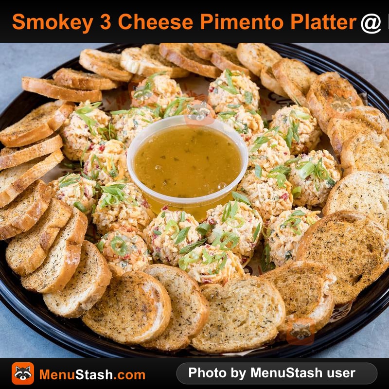 Smokey 3 Cheese Pimento Platter