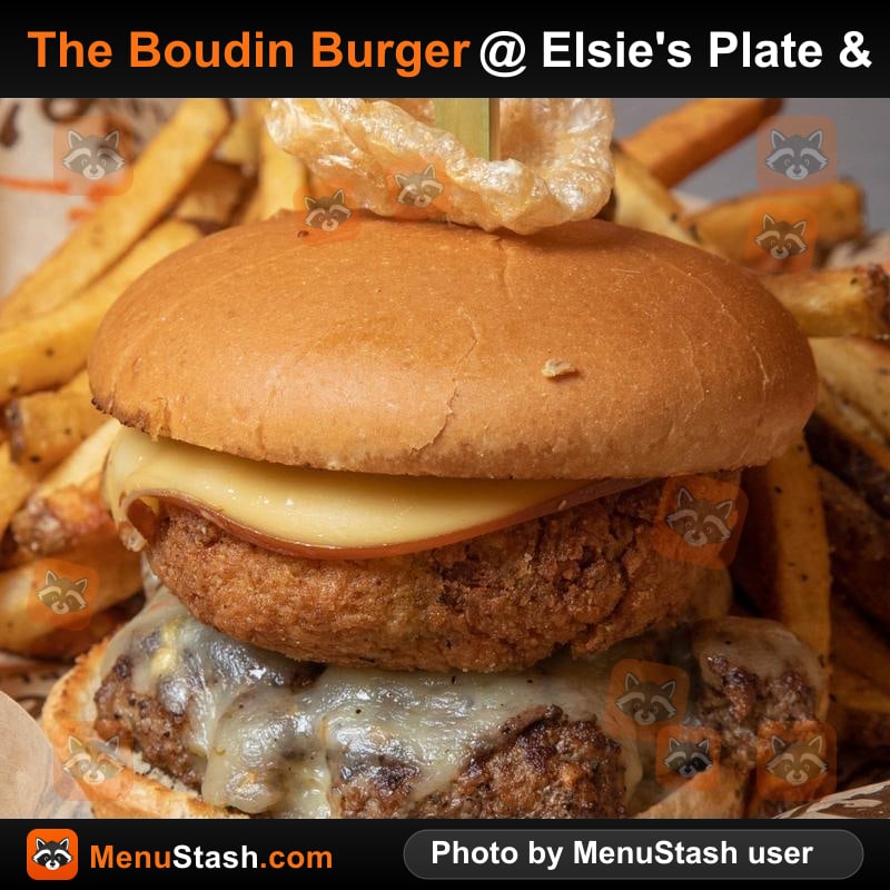 The Boudin Burger