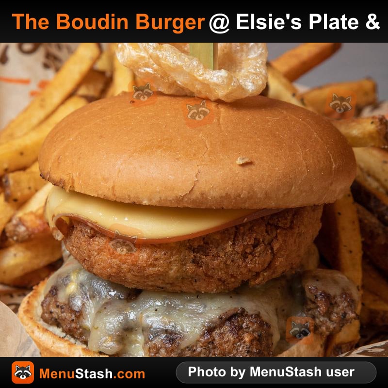 The Boudin Burger